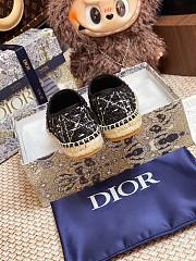 Dior Granville Espadrille Oblique Embroidered Cotton 03 - 4