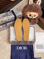 Dior Granville Espadrille Oblique Embroidered Cotton 01 - 3
