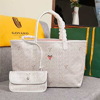 Goyard Saint Louis Claire-Voie GM Bag In Pink