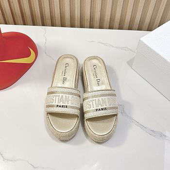 Dior Ivieta Dway Sandals In Gray