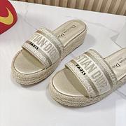 Dior Ivieta Dway Sandals In Gray - 5