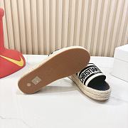 Dior Ivieta Dway Sandals In Navy Black - 2