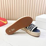 Dior Ivieta Dway Sandals In Navy Blue - 6
