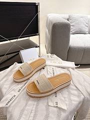Dior Dway Slide Aquamarina 4.5 cm In Gray - 5