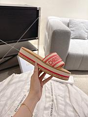 Dior Dway Slide Aquamarina 4.5 cm In Pink - 6