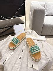 Dior Dway Slide Aquamarina 4.5 cm In Green - 2