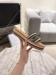 Dior Dway Slide Aquamarina 4.5 cm In Black - 6
