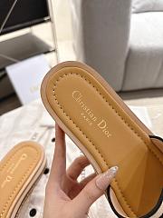 Dior Dway Slide Aquamarina 4.5 cm In Black - 5
