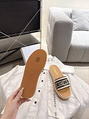 Dior Dway Slide Aquamarina 4.5 cm In Black - 4