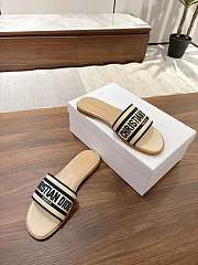 Dior Dway Slide Aquamarina In Navy Blue - 4