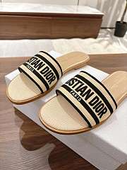 Dior Dway Slide Aquamarina In Black - 5