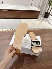 Dior Dway Slide Aquamarina In Black - 3