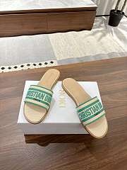 Dior Dway Slide Aquamarina In Green - 1
