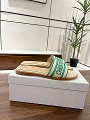 Dior Dway Slide Aquamarina In Green - 3