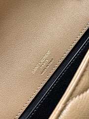 Ysl Saint Laurent Mini Loulou In Beige - 3