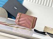 Ysl Saint Laurent Mini Loulou In Pink - 6