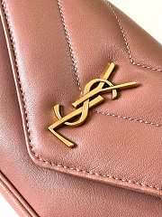 Ysl Saint Laurent Mini Loulou In Pink - 3