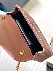 Ysl Saint Laurent Mini Loulou In Pink - 2