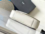 Ysl Saint Laurent Mini Loulou In White - 3