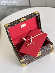 Louis Vuitton Coffret Trésor 24 S-lock closure system Rouge Fusion - 6