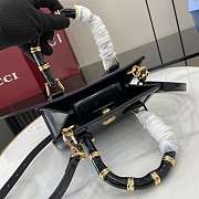 Gucci Diana small tote bag Black shiny - 5