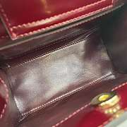Gucci Diana small tote bag Rosso Ancora red shiny - 2