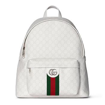 Gucci Ophidia medium backpack White soft GG Supreme