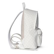 Gucci Ophidia medium backpack White soft GG Supreme - 6