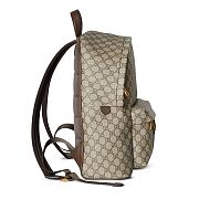 Gucci Ophidia medium backpack Beige and dark brown GG Monogram coated fabric - 2