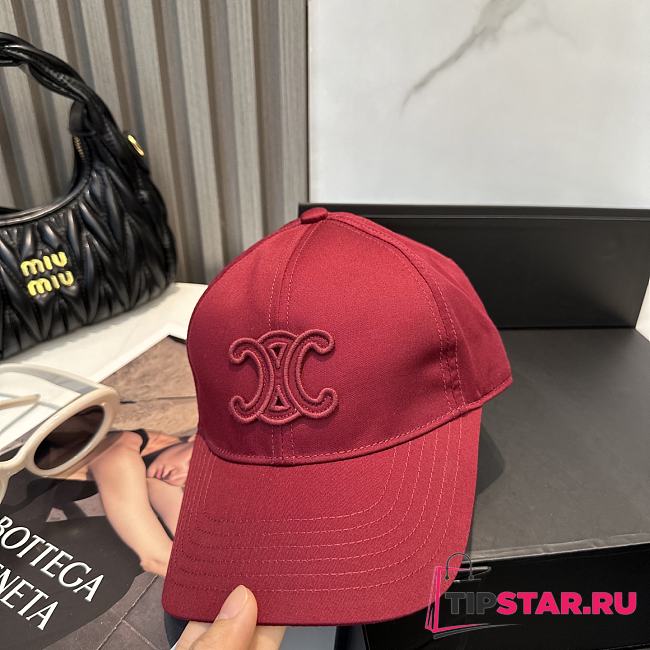Celine Letter celebrity style latest baseball cap 09 - 1