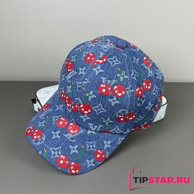 Louis Vuitton Bucket Hat Cherry pattern - 1
