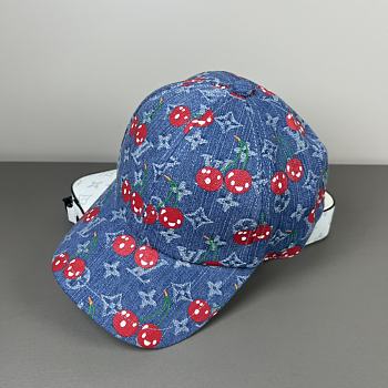 Louis Vuitton Bucket Hat Cherry pattern