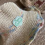Louis Vuitton Rainbow color straw bucket hat 02 - 5