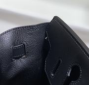 Hermes Birkin 35 Swift Leather In Black - 3