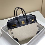 Hermes Birkin 30 Swift Leather In Black - 3