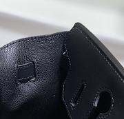Hermes Birkin 30 Swift Leather In Black - 2