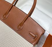 Hermes Birkin 35 Swift Leather In Brown - 4