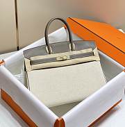 Hermes Birkin 35 Swift Leather In Gray - 1