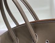 Hermes Birkin 35 Swift Leather In Gray - 5