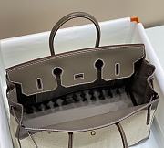Hermes Birkin 35 Swift Leather In Gray - 4