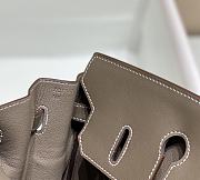 Hermes Birkin 35 Swift Leather In Gray - 2