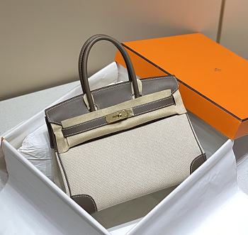 Hermes Birkin 30 Swift Leather In Gray