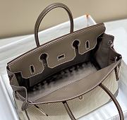 Hermes Birkin 30 Swift Leather In Gray - 6