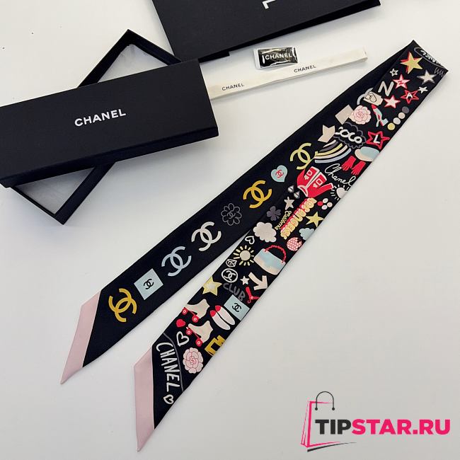 Chanel Silk Scarf 06 - 1