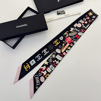 Chanel Silk Scarf 06