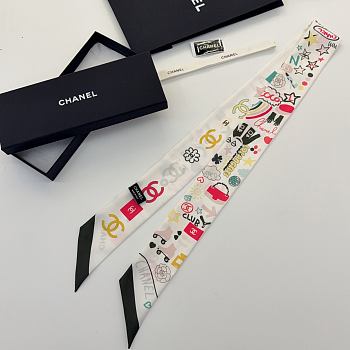 Chanel Silk Scarf 05