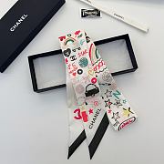 Chanel Silk Scarf 05 - 6