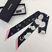 Chanel Silk Scarf 02 - 5