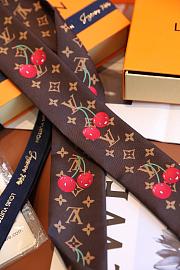 LV x TM Denim Cerise Headband Monogram - 2