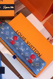 LV x TM Denim Cerise headband - 3